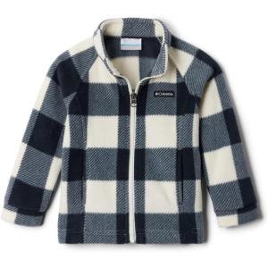 Columbia Youth Girls Benton Springs II Printed Fleece(Chalk Check)