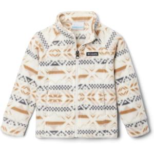 Columbia Youth Girls Benton Springs II Printed Fleece(Chalk Checkered Peaks)