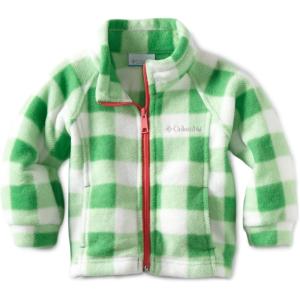Columbia Youth Girls Benton Springs II Printed Fleece(Fuse Green/Sea Salt)