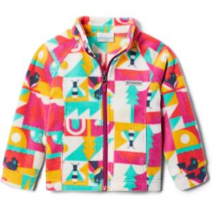 Columbia Youth Girls Benton Springs II Printed Fleece(Wild Fuchsia Summer Escape)