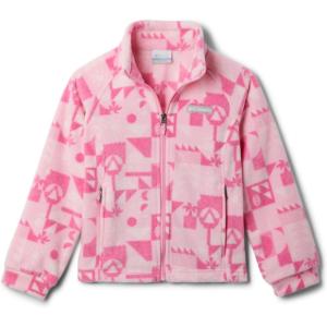 Columbia Youth Girls Benton Springs II Printed Fleece(Wild Rose Quest)
