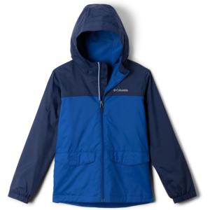 Columbia baby-boys Rain-zilla II Jacket(Collegiate Navy/Mountain Blue)