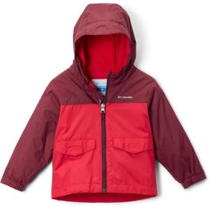 Columbia baby-boys Rain-zilla II Jacket(Rich Wine/Mountain Red)