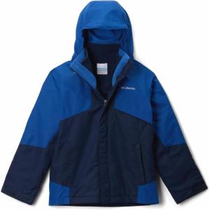 Columbia boys Bugaboo III Fleece Interchange Jacket(Collegiate Navy/Mountain Blue)