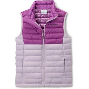 Columbia boys Powder Lite Vest(Lavender Pearl/Razzle)