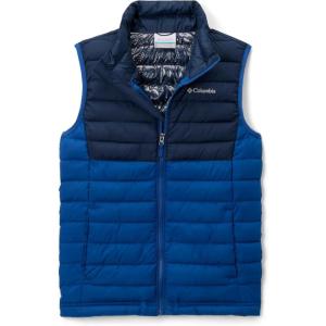 Columbia boys Powder Lite Vest(Mountain Blue/Collegiate Navy)