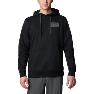 Columbia mens Pfg Castback Hoodie(Black/Graphite)