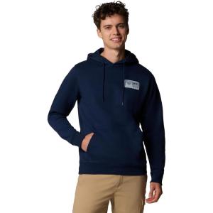 Columbia mens Pfg Castback Hoodie(Coll Navy/Pfg Woven Patch Americana)