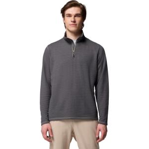 Columbia mens Slack Tide Quarter Zip(Cypress/Shark)