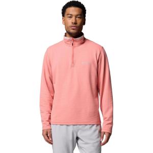 Columbia mens Slack Tide Quarter Zip(Melonade/Cool Grey)