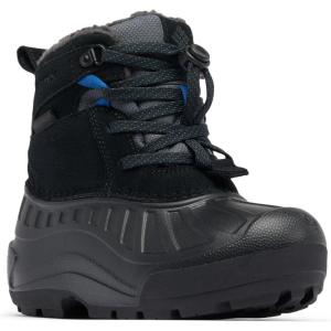 Columbia unisex-child Powderbug Alpine Waterproof(Dark Grey/Mountain Blue)