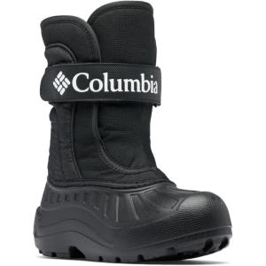 Columbia unisex-child Powderbug Snowlite Strap(Black/White)