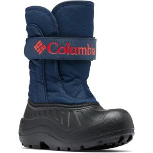 Columbia unisex-child Powderbug Snowlite Strap(Collegiate Navy/Spicy)