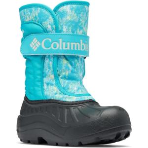 Columbia unisex-child Powderbug Snowlite Strap(Geyser/Sea Salt)