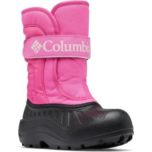 Columbia unisex-child Powderbug Snowlite Strap(Pink Ice/Satin Pink)
