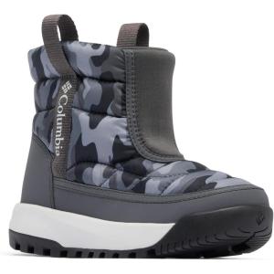 Columbia unisex-child Snowtrot Mid(Shark/Black Urban Camo)