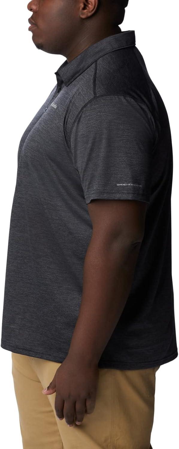 imageColumbia Mens Alpine Chill Zero PoloBlack Heather