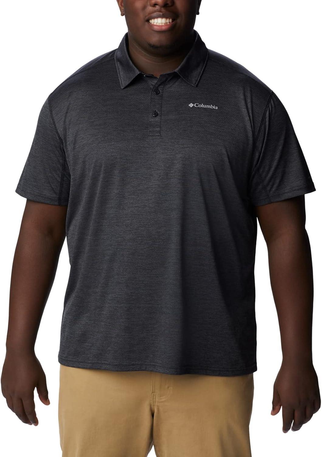 imageColumbia Mens Alpine Chill Zero PoloBlack Heather