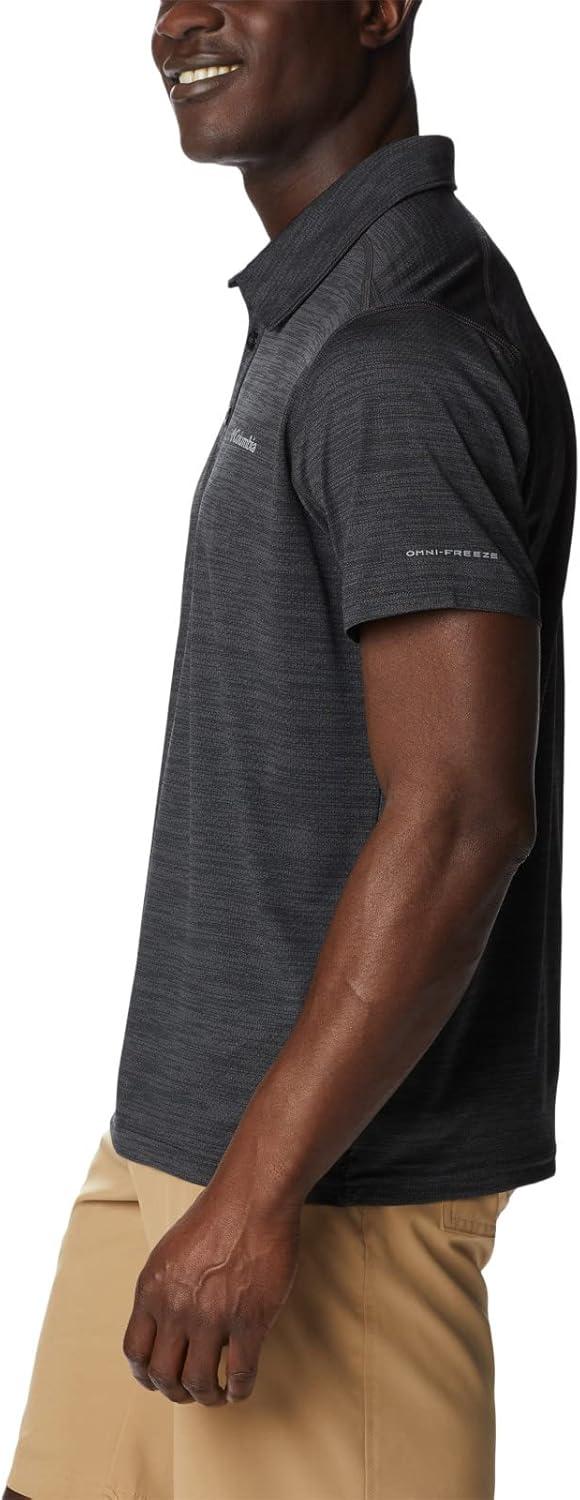 imageColumbia Mens Alpine Chill Zero PoloBlack Heather