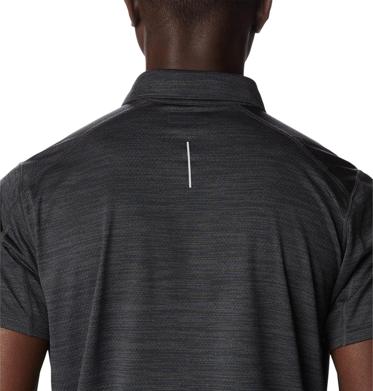 imageColumbia Mens Alpine Chill Zero PoloBlack Heather