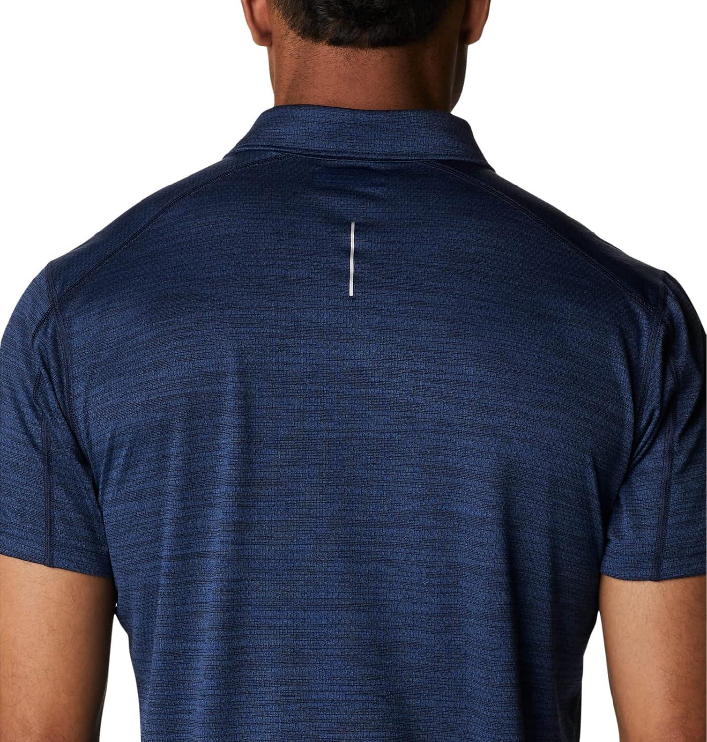 imageColumbia Mens Alpine Chill Zero PoloCollegiate Navy Heather