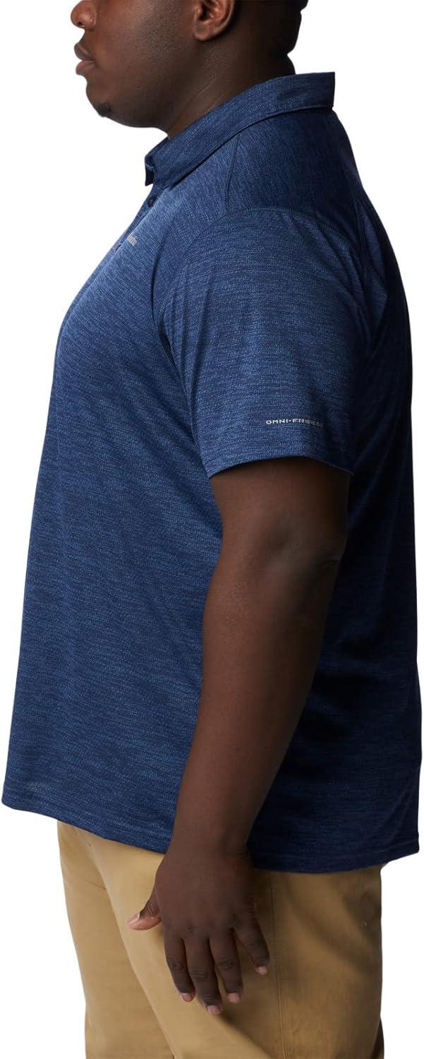 imageColumbia Mens Alpine Chill Zero PoloCollegiate Navy Heather