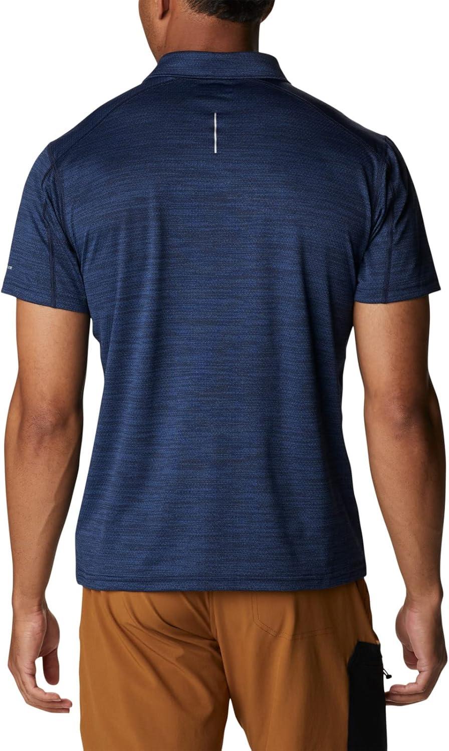 imageColumbia Mens Alpine Chill Zero PoloCollegiate Navy Heather