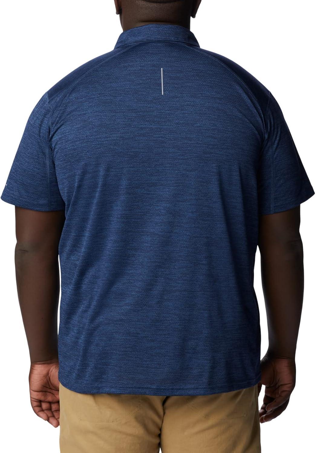 imageColumbia Mens Alpine Chill Zero PoloCollegiate Navy Heather