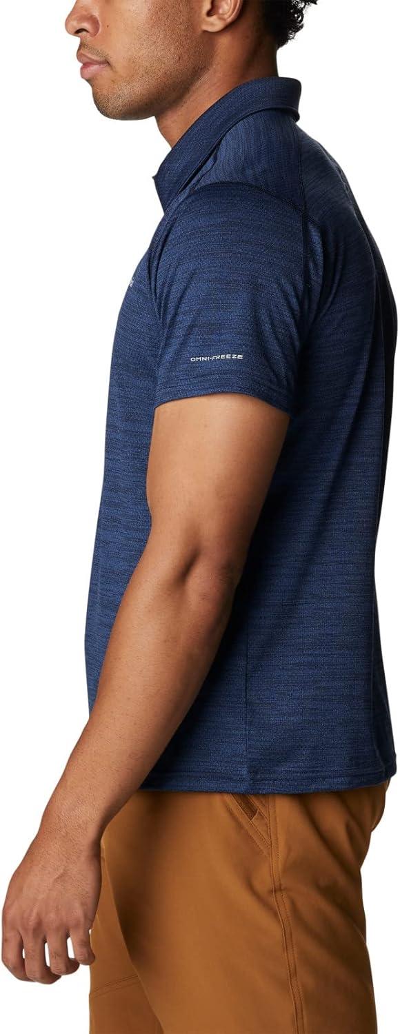 imageColumbia Mens Alpine Chill Zero PoloCollegiate Navy Heather