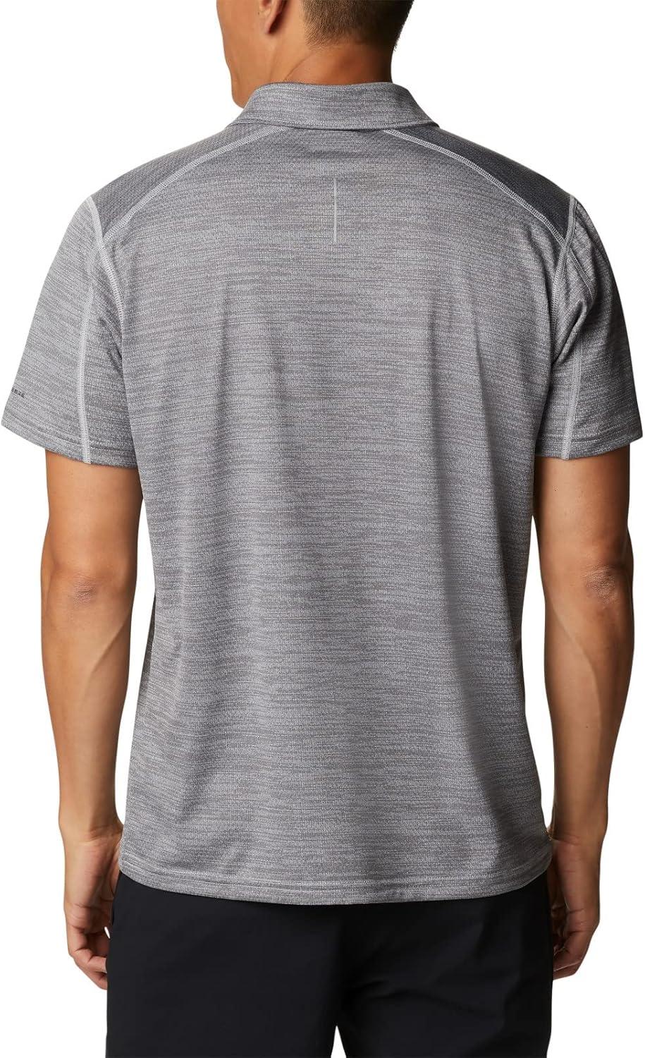 imageColumbia Mens Alpine Chill Zero PoloColumbia Grey Heather
