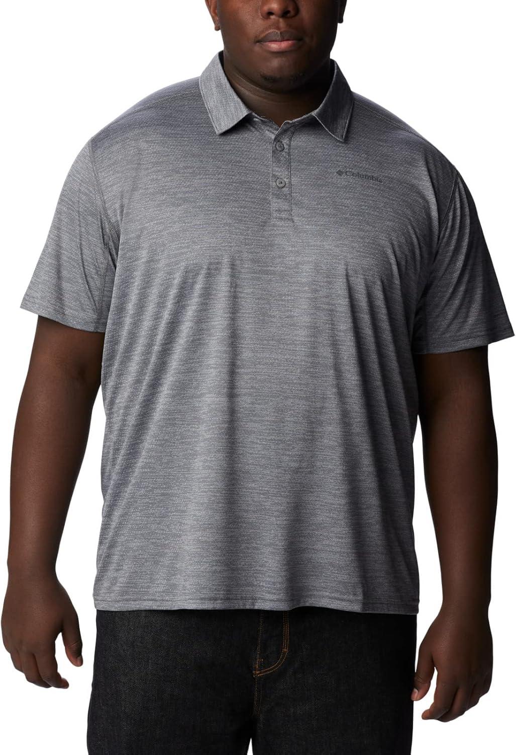 imageColumbia Mens Alpine Chill Zero PoloColumbia Grey Heather