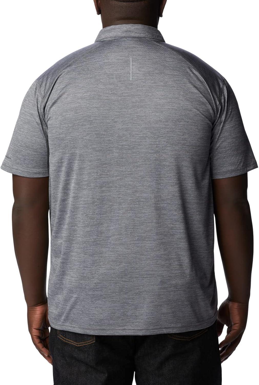 imageColumbia Mens Alpine Chill Zero PoloColumbia Grey Heather