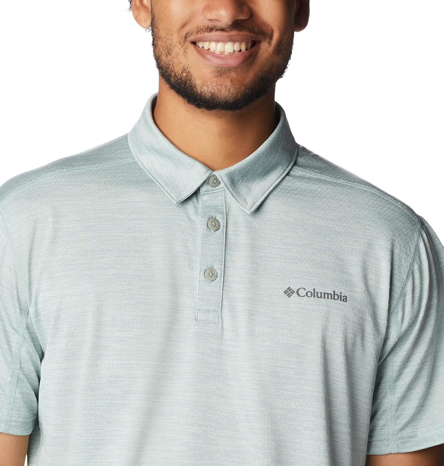 imageColumbia Mens Alpine Chill Zero PoloNiagara Heather