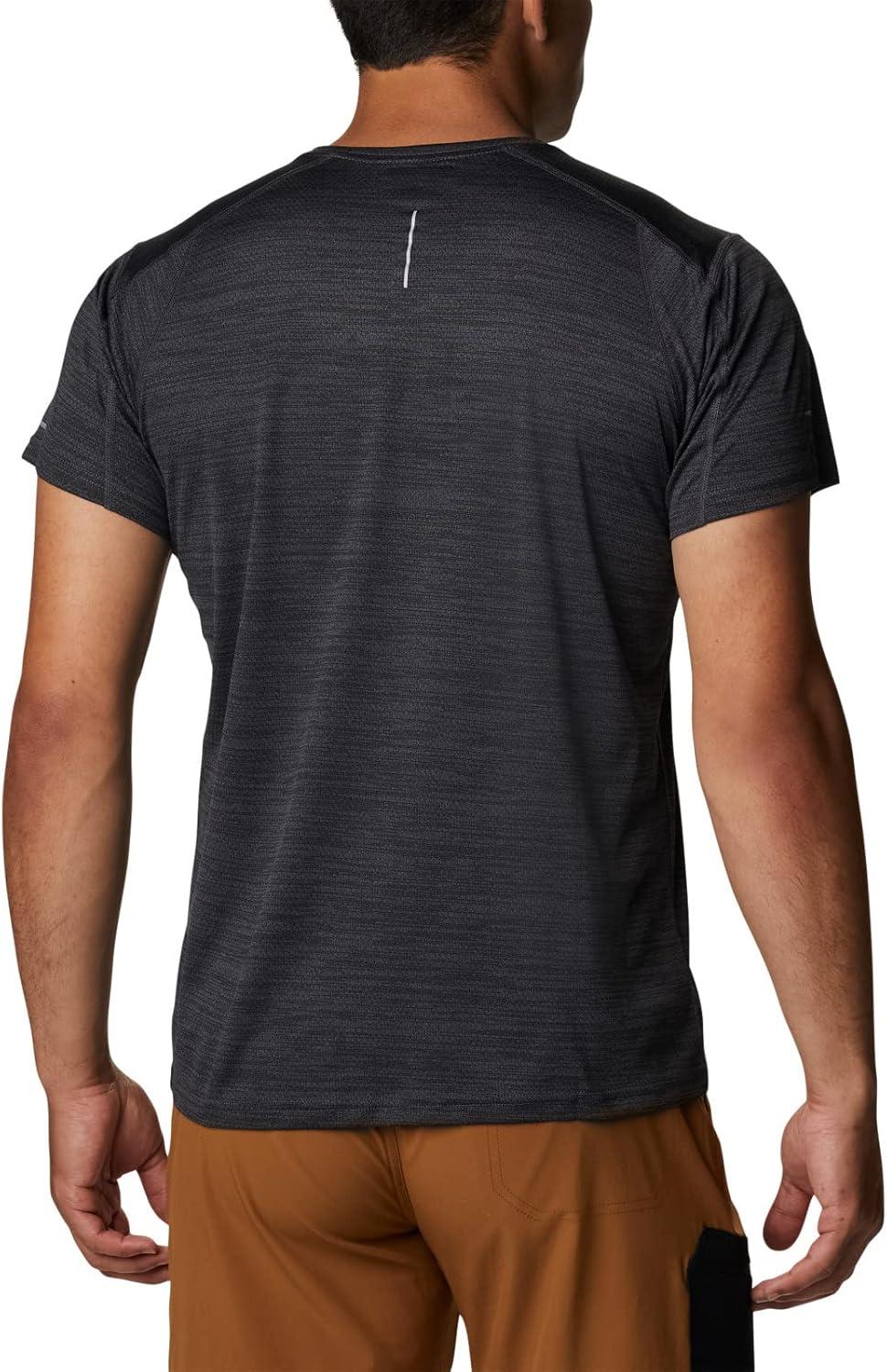 imageColumbia Mens Alpine Chill Zero Short Sleeve CrewBlack Heather