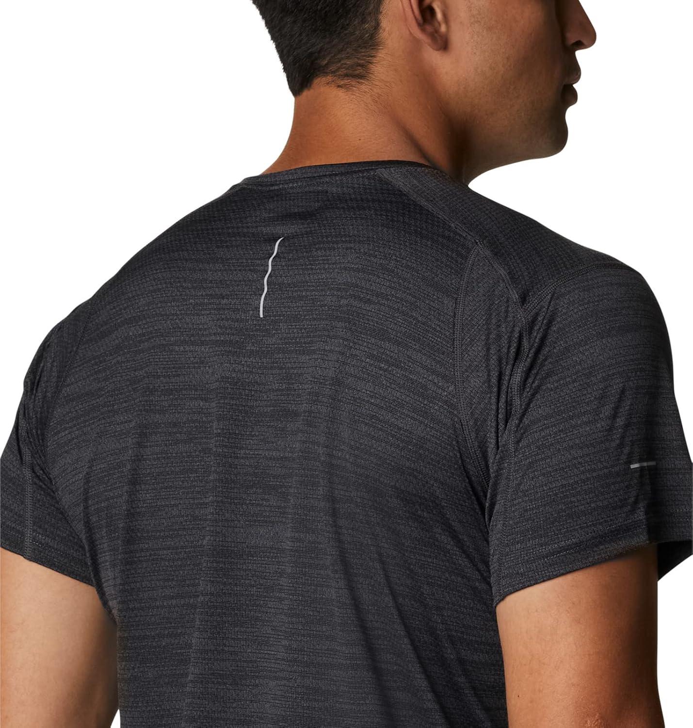 imageColumbia Mens Alpine Chill Zero Short Sleeve CrewBlack Heather