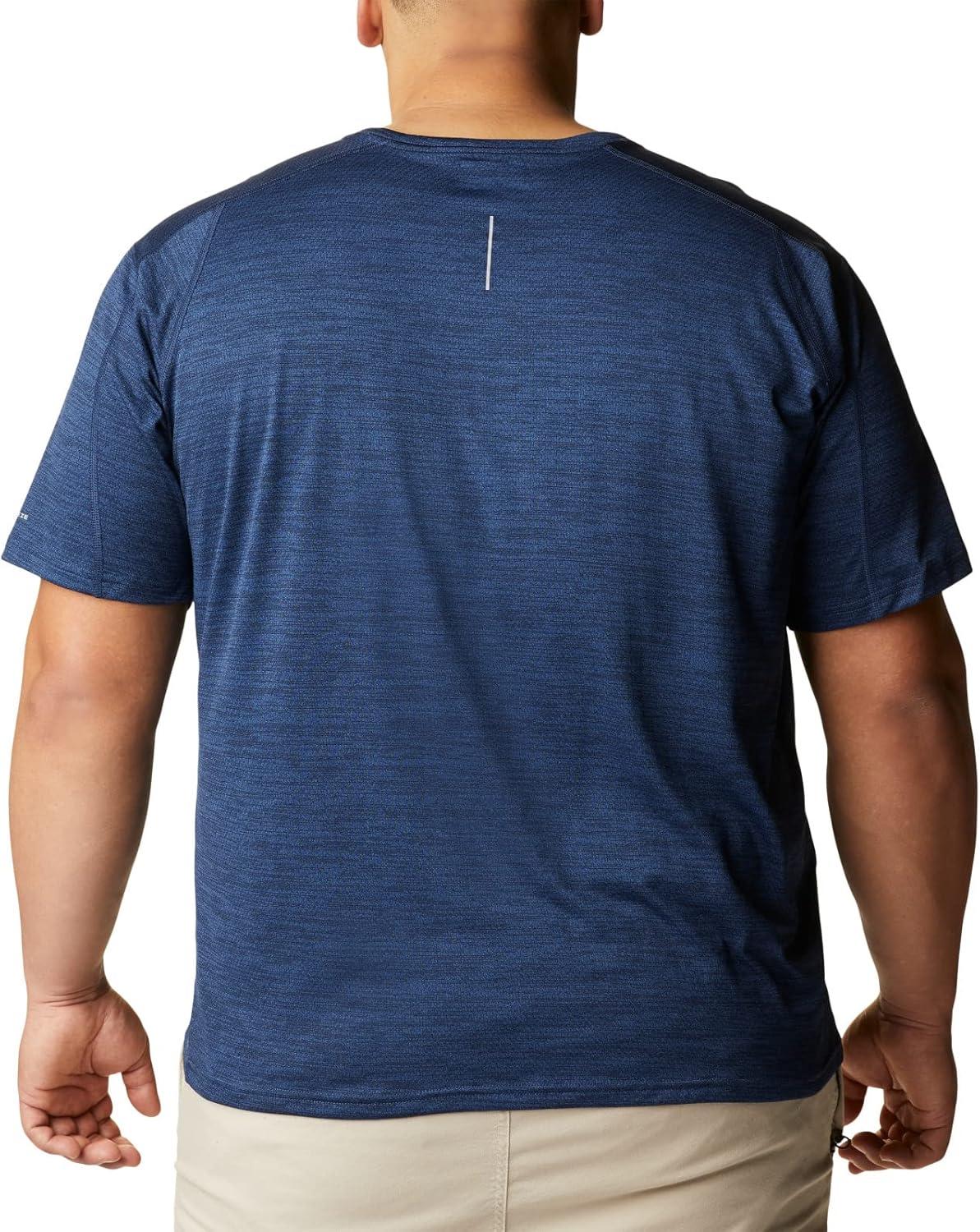 imageColumbia Mens Alpine Chill Zero Short Sleeve CrewCollegiate Navy Heather