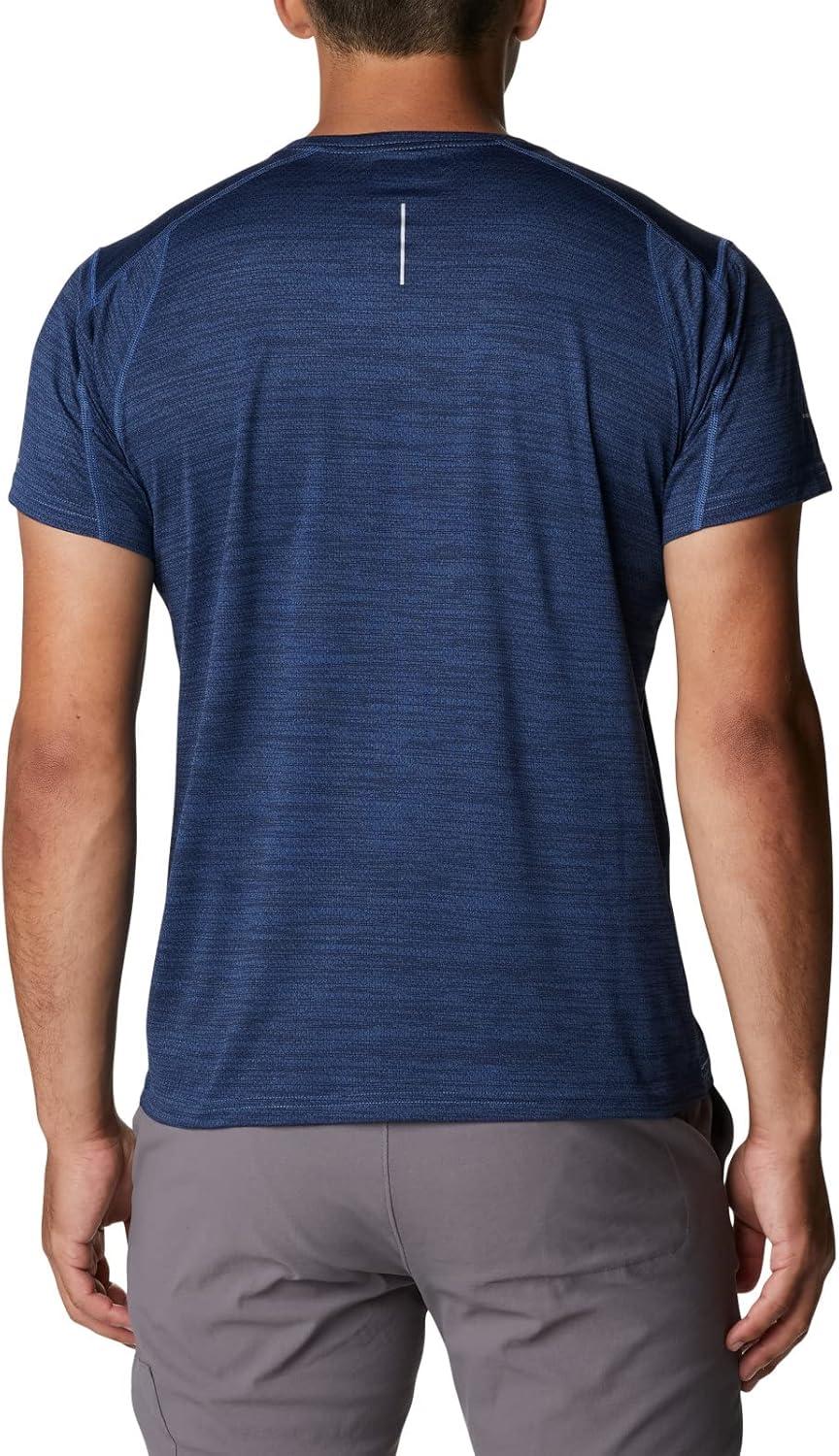 imageColumbia Mens Alpine Chill Zero Short Sleeve CrewCollegiate Navy Heather