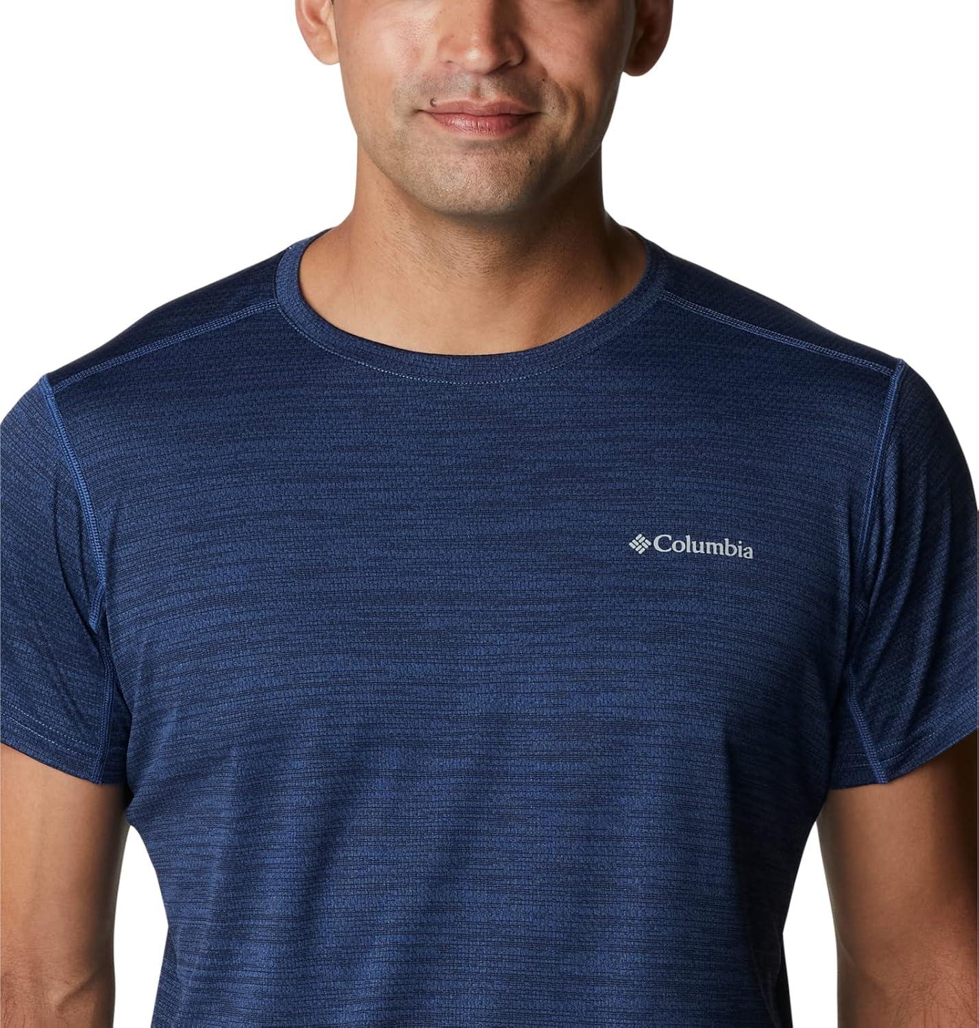 imageColumbia Mens Alpine Chill Zero Short Sleeve CrewCollegiate Navy Heather
