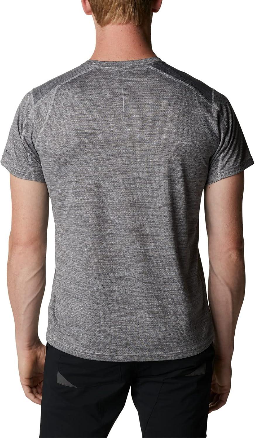 imageColumbia Mens Alpine Chill Zero Short Sleeve CrewColumbia Grey Heather