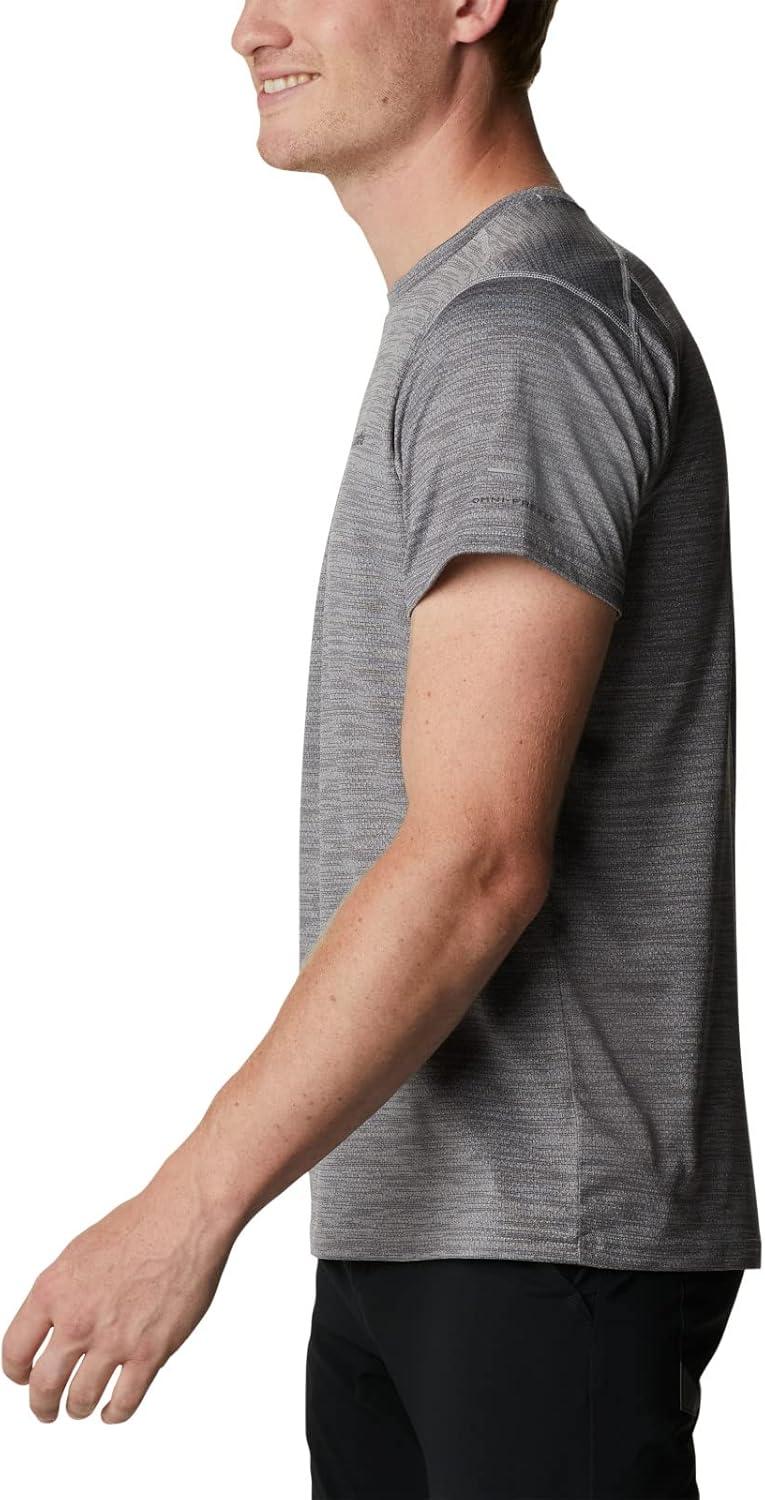 imageColumbia Mens Alpine Chill Zero Short Sleeve CrewColumbia Grey Heather