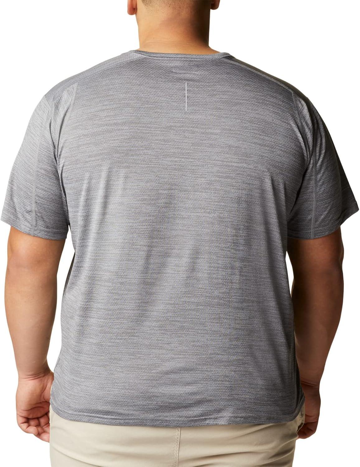 imageColumbia Mens Alpine Chill Zero Short Sleeve CrewColumbia Grey Heather