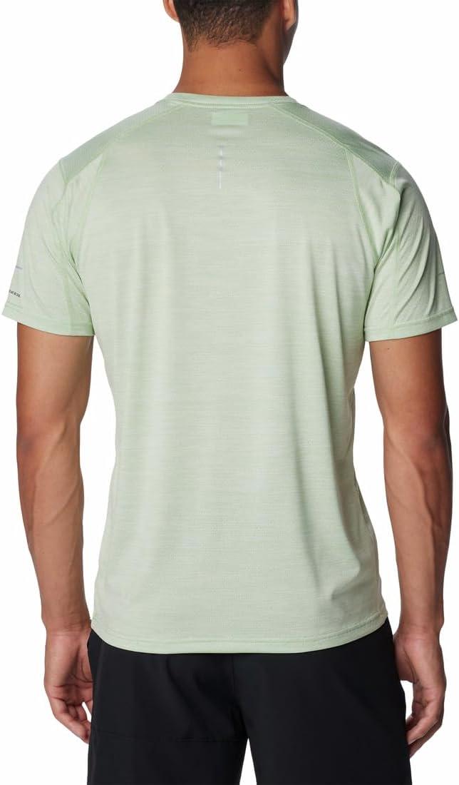 imageColumbia Mens Alpine Chill Zero Short Sleeve CrewSage Leaf Heather