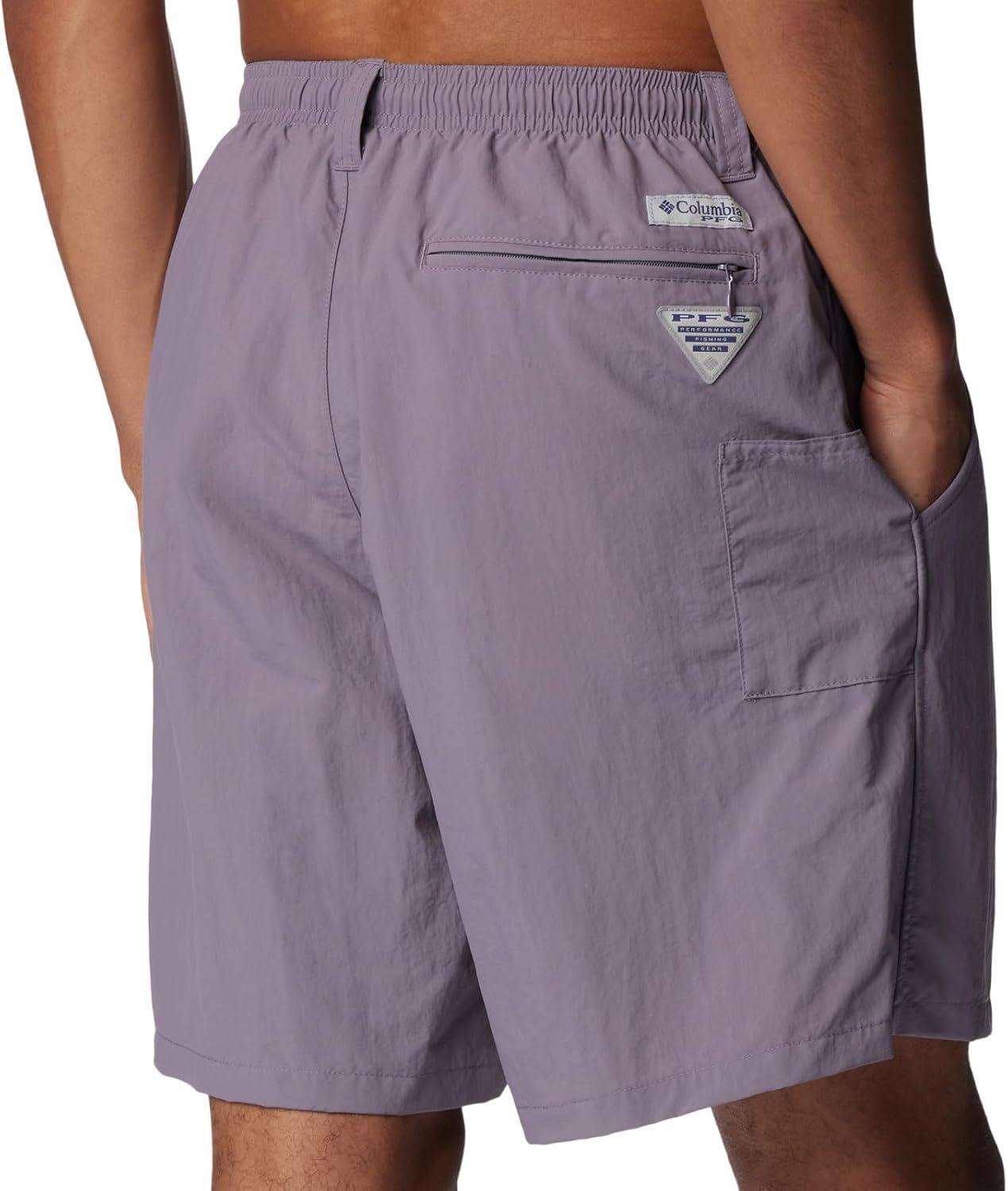 imageColumbia Mens Backcast Iii Water ShortGranite Purple