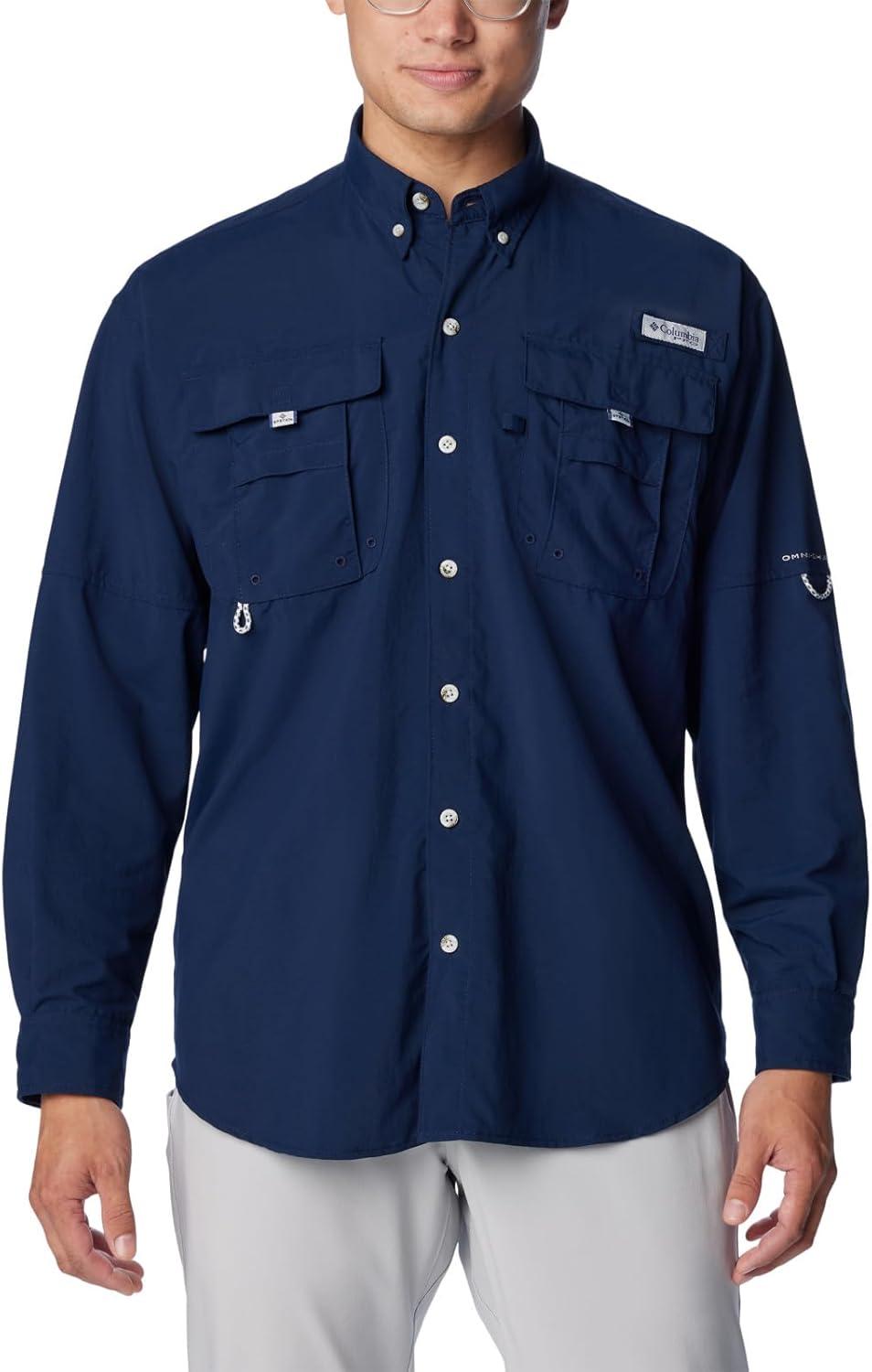 imageColumbia Mens Bahama Ii Long Sleeve ShirtCollegiate Navy