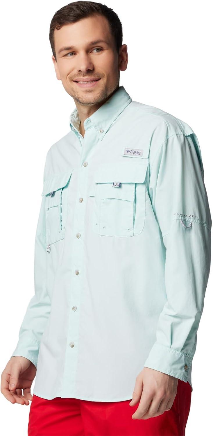 imageColumbia Mens Bahama Ii Long Sleeve ShirtIcy Morn