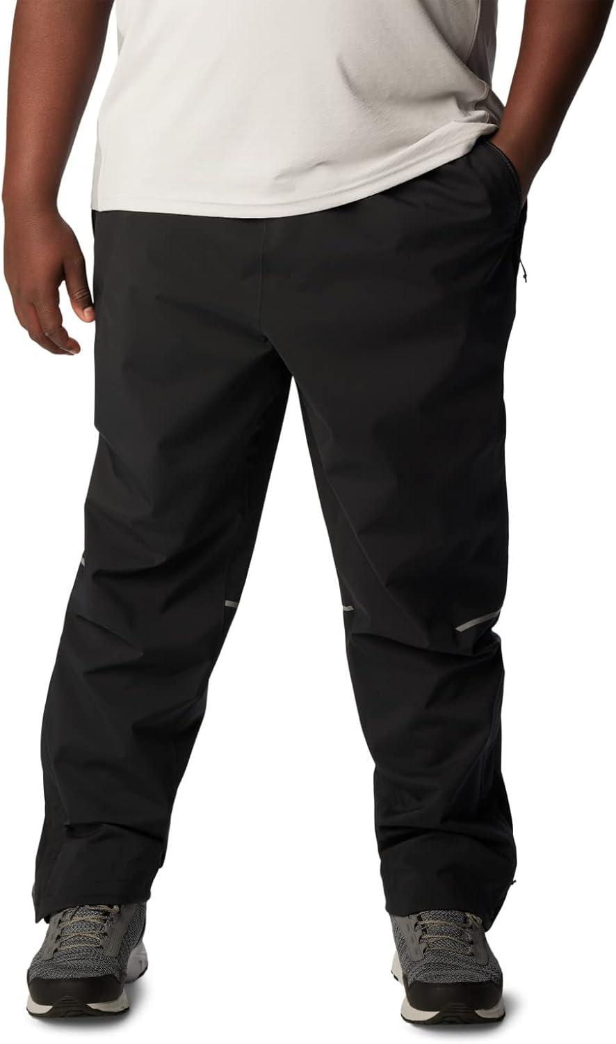 imageColumbia Mens Hazy Trail Rain PantBlack