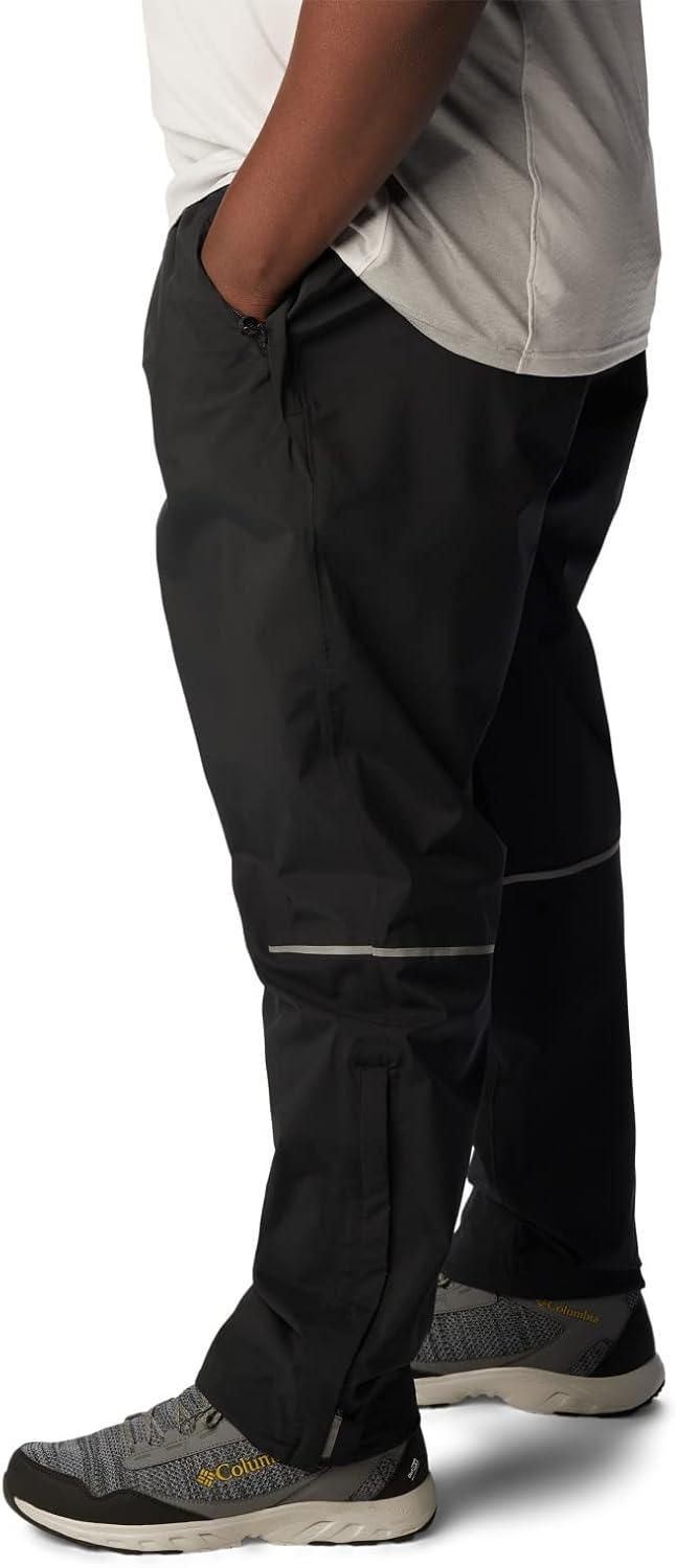 imageColumbia Mens Hazy Trail Rain PantBlack
