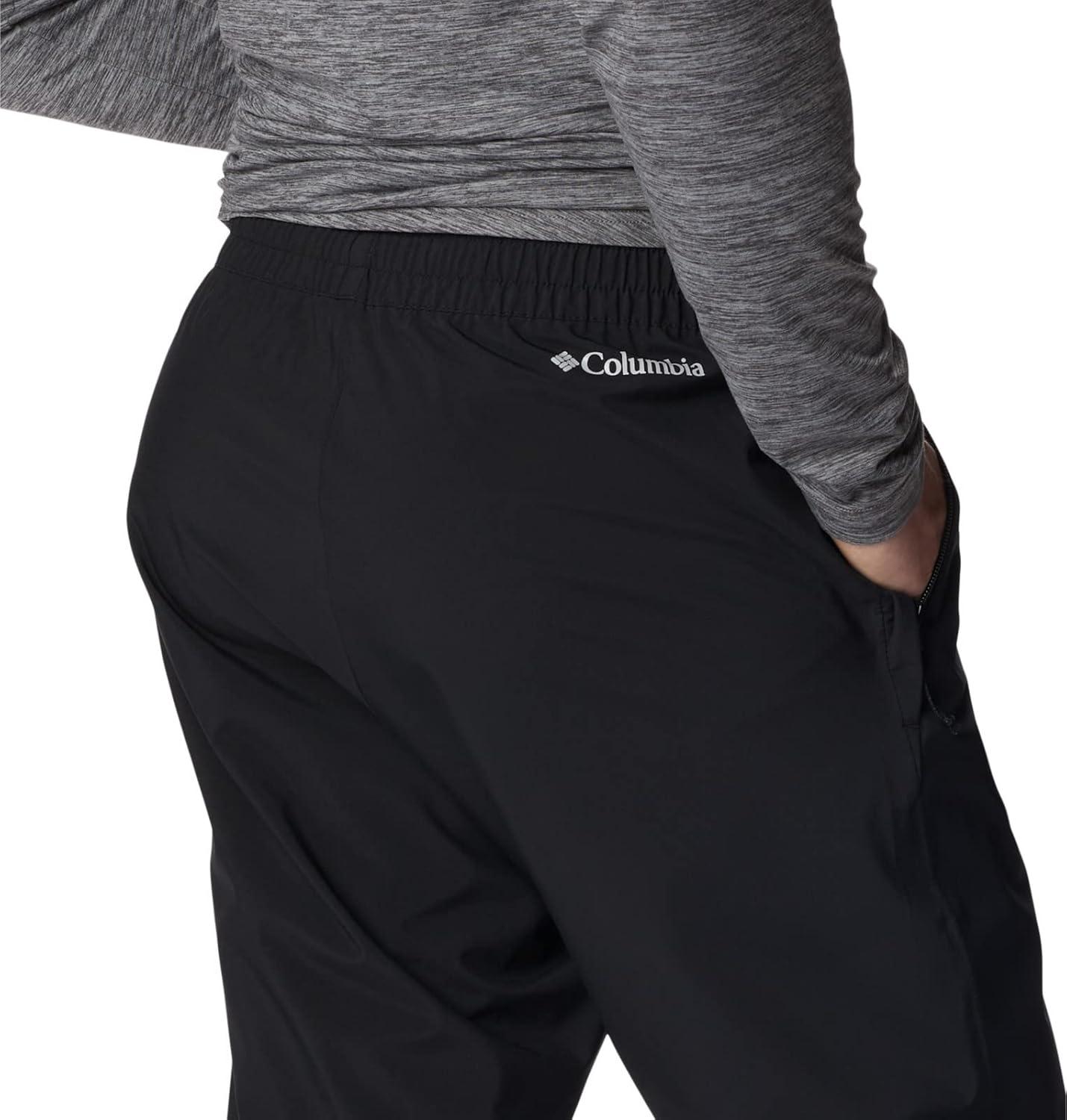 imageColumbia Mens Hazy Trail Rain PantBlack