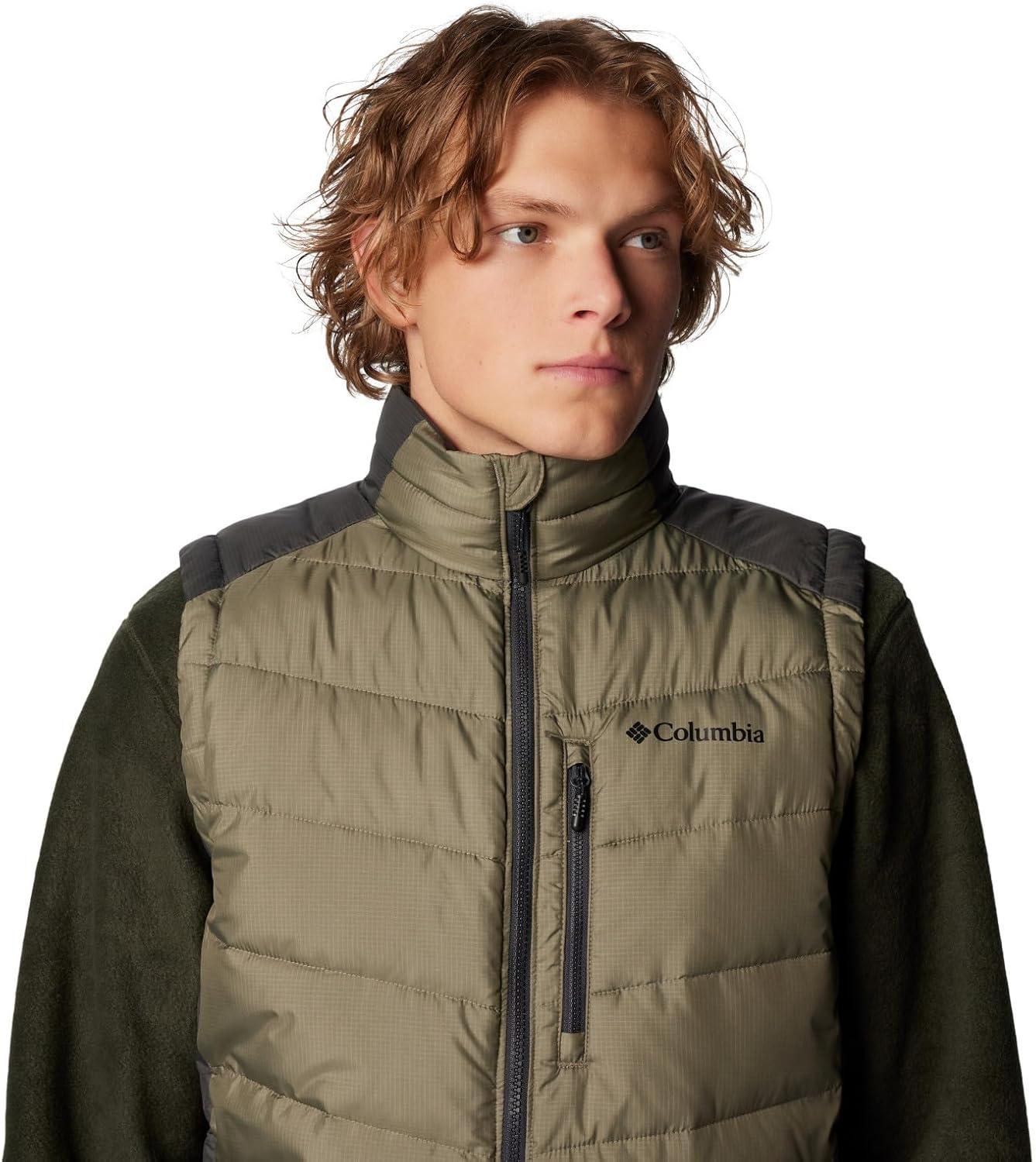 imageColumbia Mens Labyrinth Loop II VestStone GreenShark