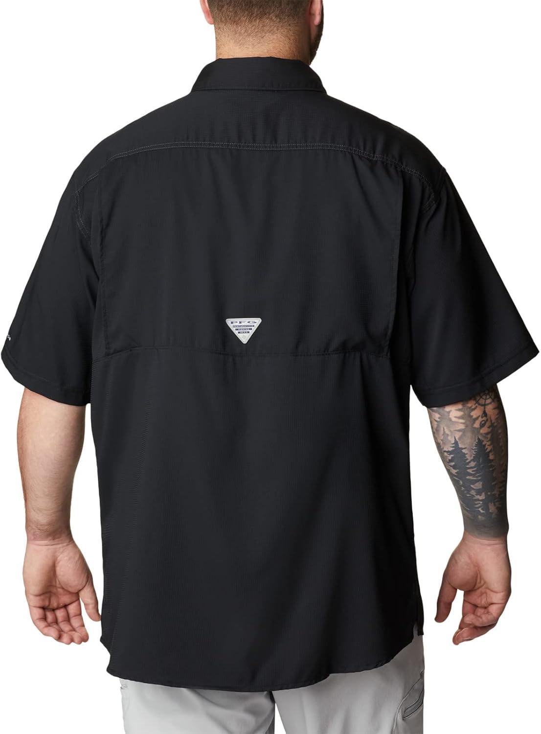 imageColumbia Mens Low Drag Offshore Short Sleeve ShirtBlack